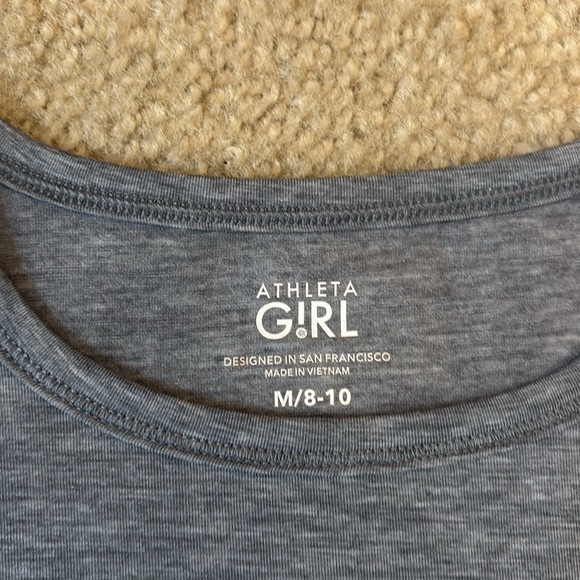 Bundle of 3 Athleta Girls Shirts - Hoodie, T-Shirt, Long Sleeve - Size M 8-10 - Picture 7 of 15